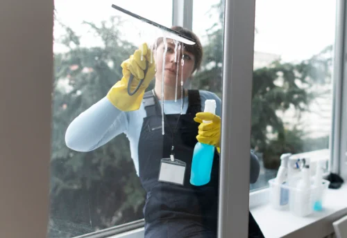 Nettoyage de vitres intérieures et extérieures à Flavin